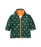 Hatley Kids Silver Axes Splash Jacket (toddler/little Kids/big Kids) (green) Boy's Coat