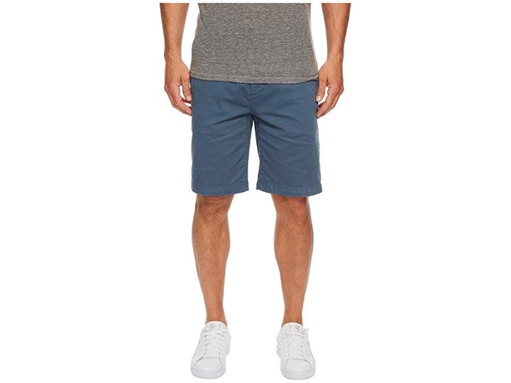 7 For All Mankind The Chino Twill Shorts (blue Wave) Men's Shorts