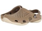 Crocs Swiftwater Deck Clog (khaki/stucco) Men's Clog/mule Shoes