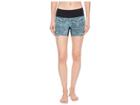 Pearl Izumi Escape Short Tights Print (arctic Phyllite/black) Women's Casual Pants