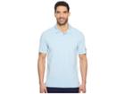 Adidas Golf Ultimate Solid Polo (clear Sky) Men's Clothing