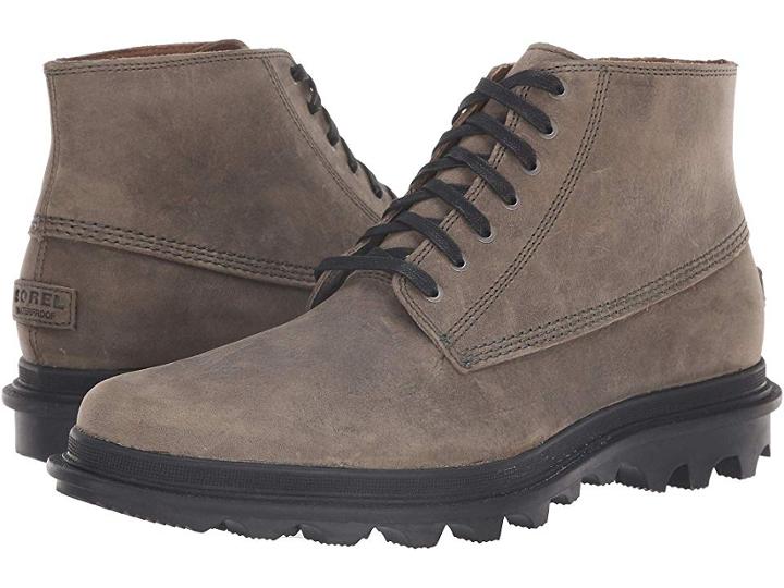 Sorel Acetm Chukka Waterproof (quarry/black) Men's Waterproof Boots