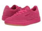 Reebok Kids Club C 85 Tg (little Kid) (pink Craze/manic Cherry/gum) Girls Shoes