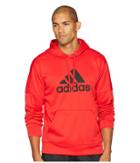 Adidas Team Issue Pullover Fleece Hoodie (scarlet) Men's Sweatshirt