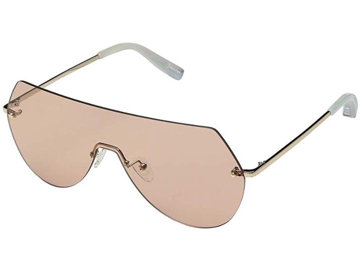 Elizabeth And James Johnston (light Gold/brown Mono Lens) Fashion Sunglasses