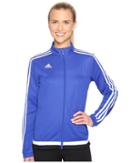 Adidas Tiro 15 Training Jacket (bold Blue/white/black) Women's Workout
