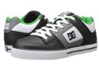 Dc Pure (black/grey/green) Men's Skate Shoes