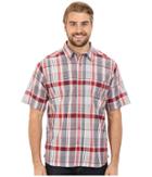 Mountain Khakis Tomahawk Madras Shirt (cardinal Multi) Men's T Shirt
