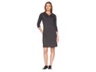 Royal Robbins Geneva Ponte Dress (charcoal Heather) Women's Dress