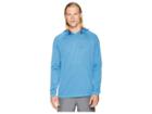 Quiksilver Waterman New Hooked Hooded Rashguard (parisian Blue) Men's Swimwear