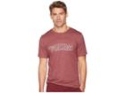 Volcom Rest Area Short Sleeve Tee (crimson) Men's T Shirt
