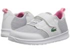 Lacoste Kids L.ight (little Kid) (white/pink) Girl's Shoes