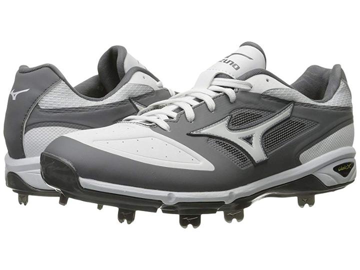 Mizuno Dominant Ic Low (grey/white) Men's Cleated Shoes