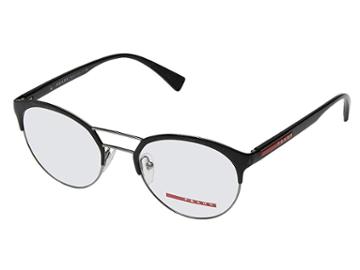 Prada 0ps 52hv (black/gunmetal) Fashion Sunglasses