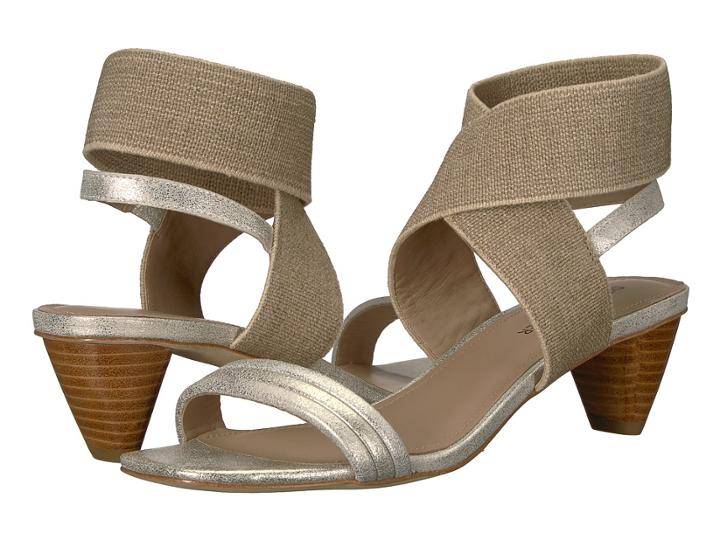 Donald J Pliner Hira (platino/natural) Women's Sandals