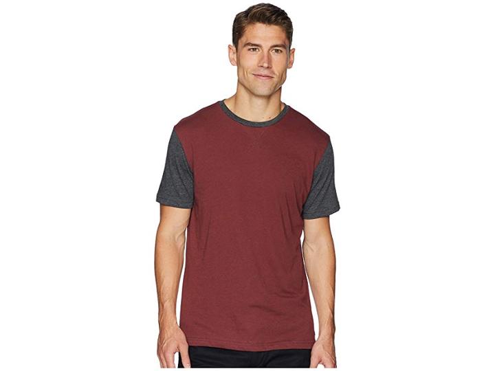 Rvca Pick Up Ii Knit (bordeaux) Men's Clothing