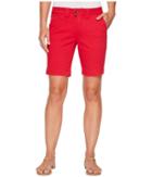 Jag Jeans Creston Shorts In Bay Twill (tango Red) Women's Shorts