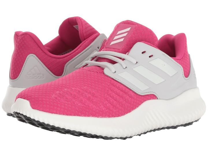 Adidas Kids Alphabounce Rc Xj (big Kid) (real Magenta/cloud White/grey One) Kids Shoes