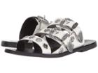 Sol Sana Eastwood Slide (white Stud) Women's Sandals