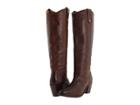 Frye Jackie Button (chocolate Soft Vintage Leather) Women's Dress Pull-on Boots