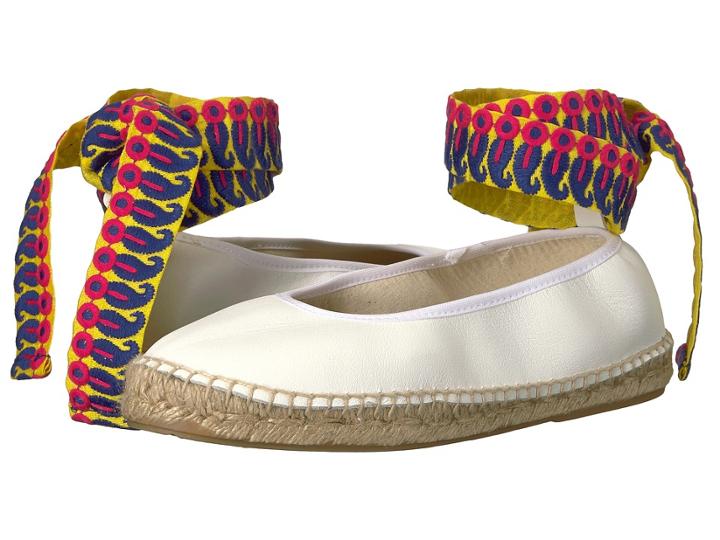 Free People Maya Wrap Espadrille (white) Women's Shoes