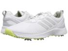 Adidas Golf Response Bounce (footwear White/silver Metallic/semi Frozen Yellow) Women's Golf Shoes