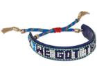 Rebecca Minkoff We Got This Seed Bead Friendship Bracelet (navy Multi) Bracelet