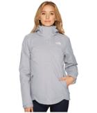 The North Face Mossbud Swirl Triclimate(r) Jacket (mid Grey/tnf White) Women's Coat