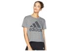 Adidas Boxy Badge Of Sport T-shirt (black) Women's T Shirt