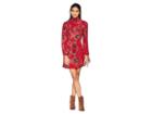 Free People All Dolled Up Mini Dress (red) Women's Dress