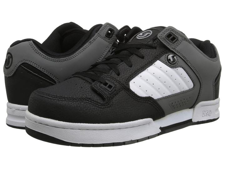 Dvs Shoe Company Militia Snow (grey/black Nubuck) Men's Skate Shoes