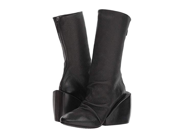 Marsell Massiccia Architectural Heel Boot (black) Women's Boots
