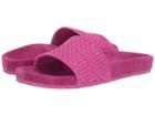 J/slides Naomie (magenta Nubuck) Women's Shoes