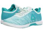 Reebok Speed Her Tr (blue Lagoon/solid Teal/opal/white/silver) Women's Shoes