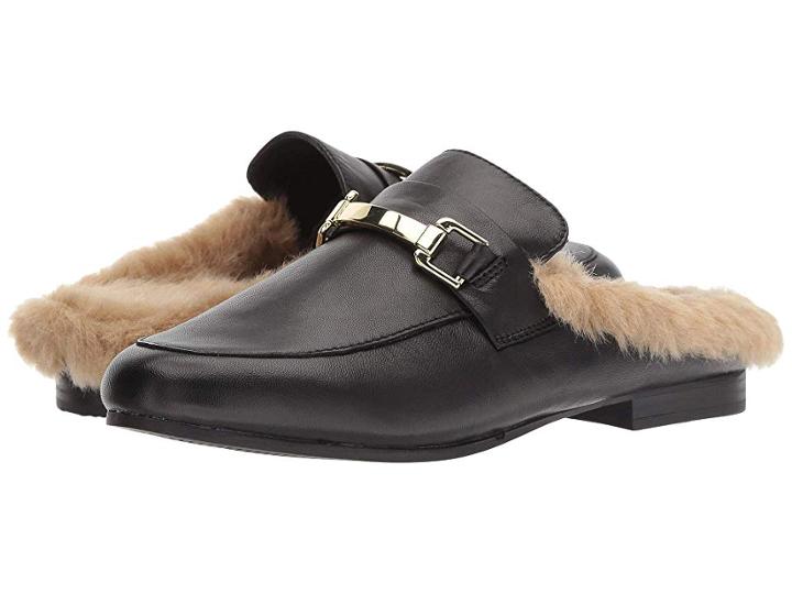 Steve Madden Khloe Mule (black Leather) Women's Shoes