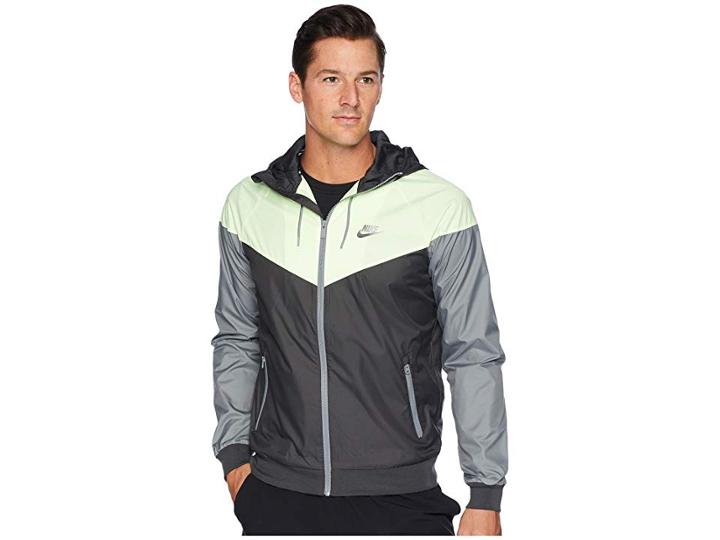 Nike Sportwear Windrunner Jacket (anthracite/barely Volt/anthracite) Men's Coat