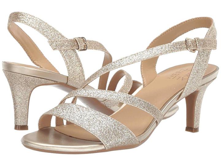 Naturalizer Hanah (gold) Women's Dress Sandals