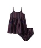 Splendid Littles Striped Cami Dress (infant) (navy/stripe) Girl's Dress