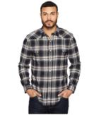 Lucky Brand Santa Fe Western Shirt (navy/natural) Men's Clothing
