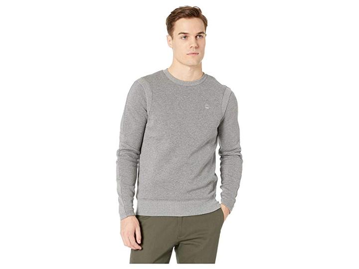 G-star Motac-x R Sweat Long Sleeve (carbid Heather) Men's Clothing