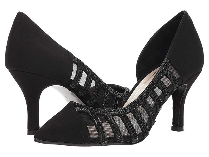 Caparros Nathalie (black/black Faille) High Heels