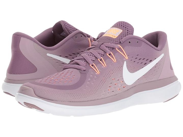 Nike Flex Rn 2017 (violet Dust/white/plum Fog/iced Lilac) Women's Running Shoes