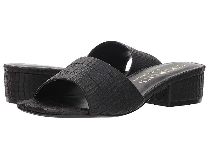Matisse Coconuts By Matisse-penny Lane Heel (black Fabric) Women's Shoes
