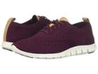 Cole Haan Zerogrand Stitchlite Oxford (malbec Plum) Women's Lace Up Casual Shoes
