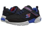Skechers Kids Techtronix 97841l (little Kid/big Kid) (black/red/blue) Boy's Shoes