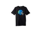 Nike Kids Dry Helmet Stickers Tee (little Kids/big Kids) (black) Boy's T Shirt