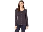 Ariat Maize Henley (overall Navy) Women's Long Sleeve Button Up