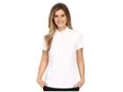 Under Armour Golf Zinger Polo (white/white/white) Women's Short Sleeve Pullover