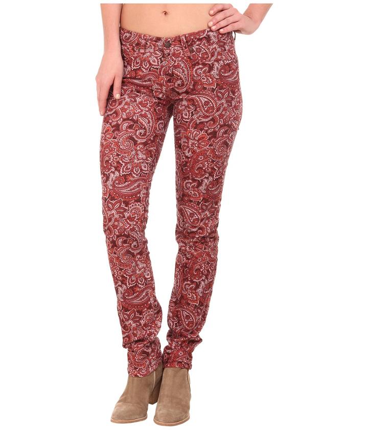 Prana Trinity Corduroy Pants (rhubarb Paisley) Women's Casual Pants