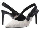Tony Bianco Evita (white/black Osaka) High Heels
